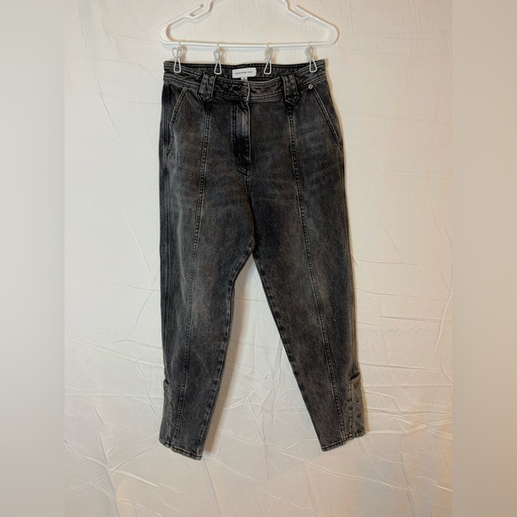 Something Navy Black Wash Ankle Jeans - Picture 1 of 5